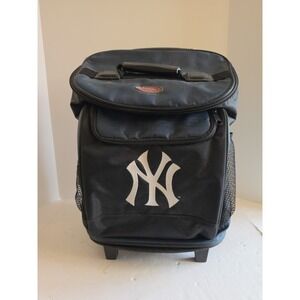 New York Yankees Rolling Cooler 24 Can Logo w Backpack